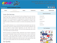 Tablet Screenshot of colorgloeugene.com